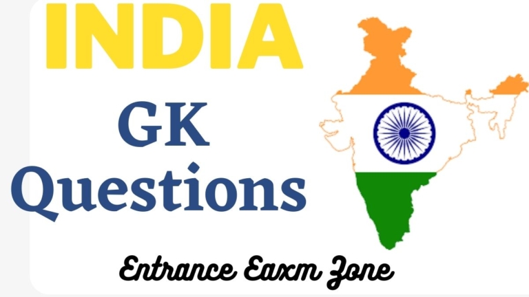 India General Knowledge Questions For Central Govt Exam