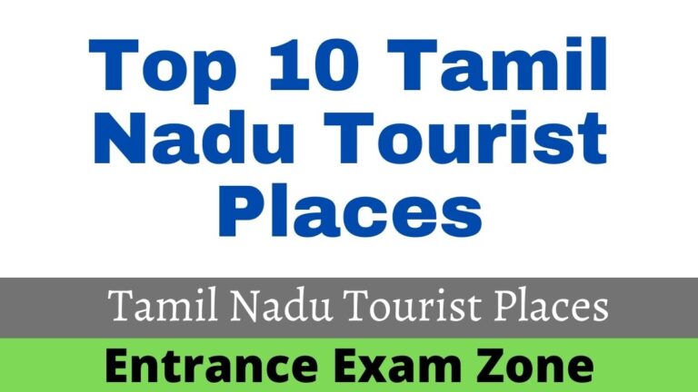 Top 10 Tamil Nadu Tourist Places