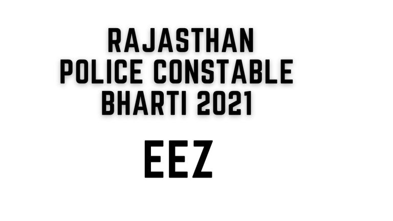 Rajasthan Police Constable Bharti