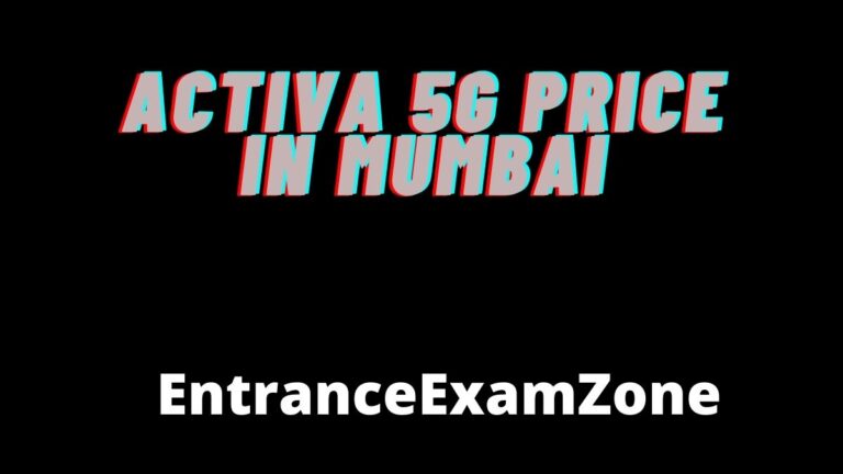Activa 5g price in Mumbai